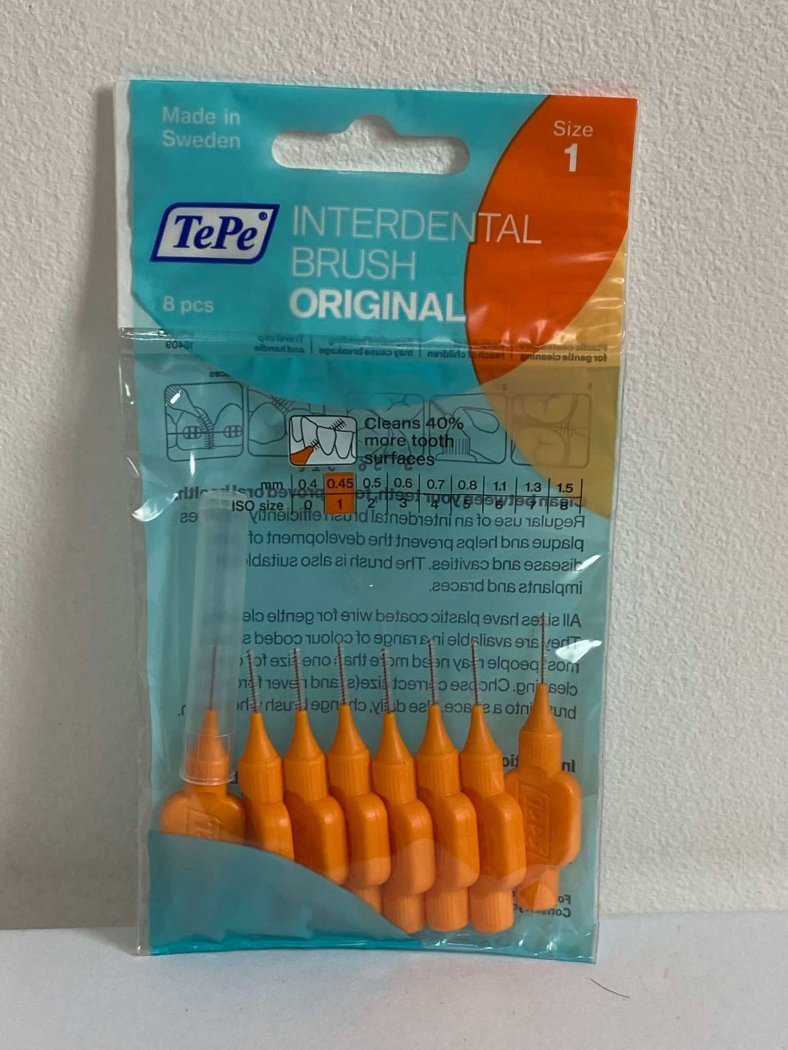 Tepe Interdental Brushes Sizes 1 Schofield and Pickup